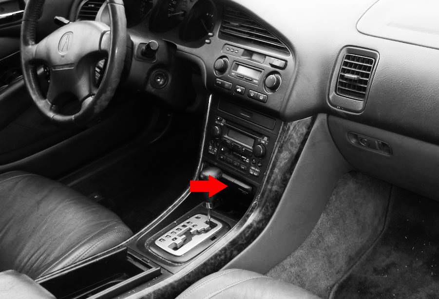 acura obd2 port location