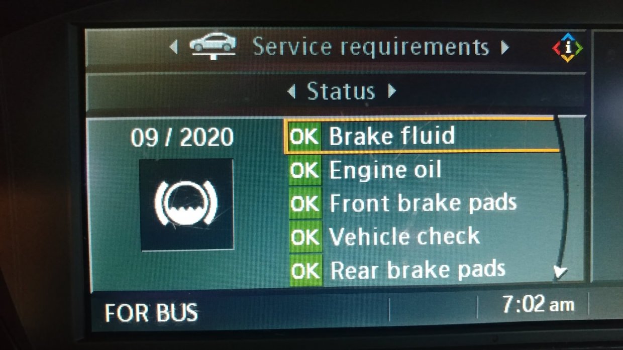 bmw brake fluid reset