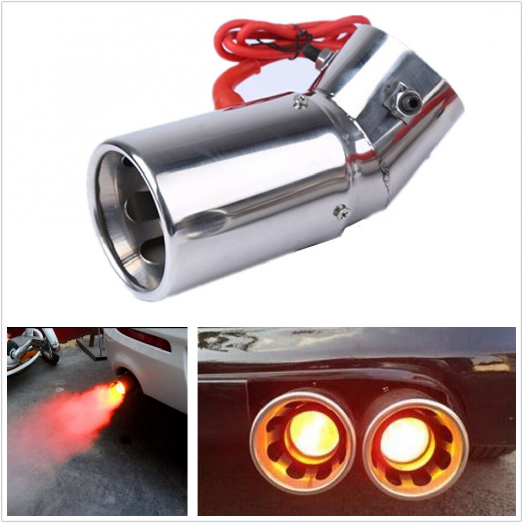 audi led exhaust tip