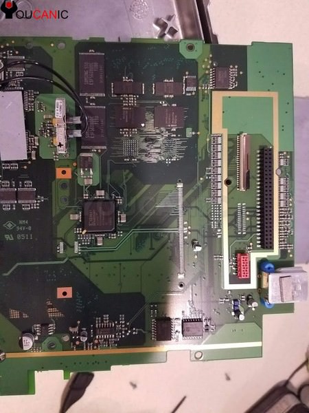 Damaged BMW Idrive CCC Board