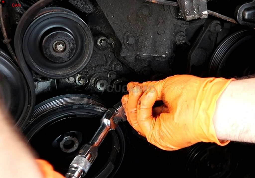 diy tensioner mercedes