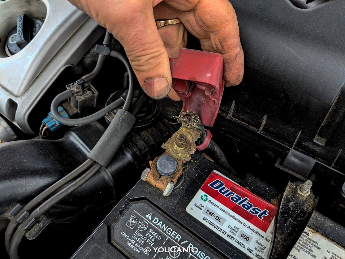 battery terminals corroded