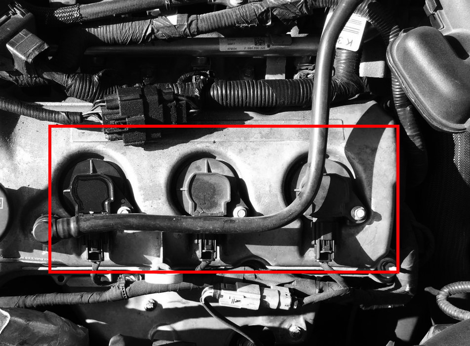 Failed ignition coil