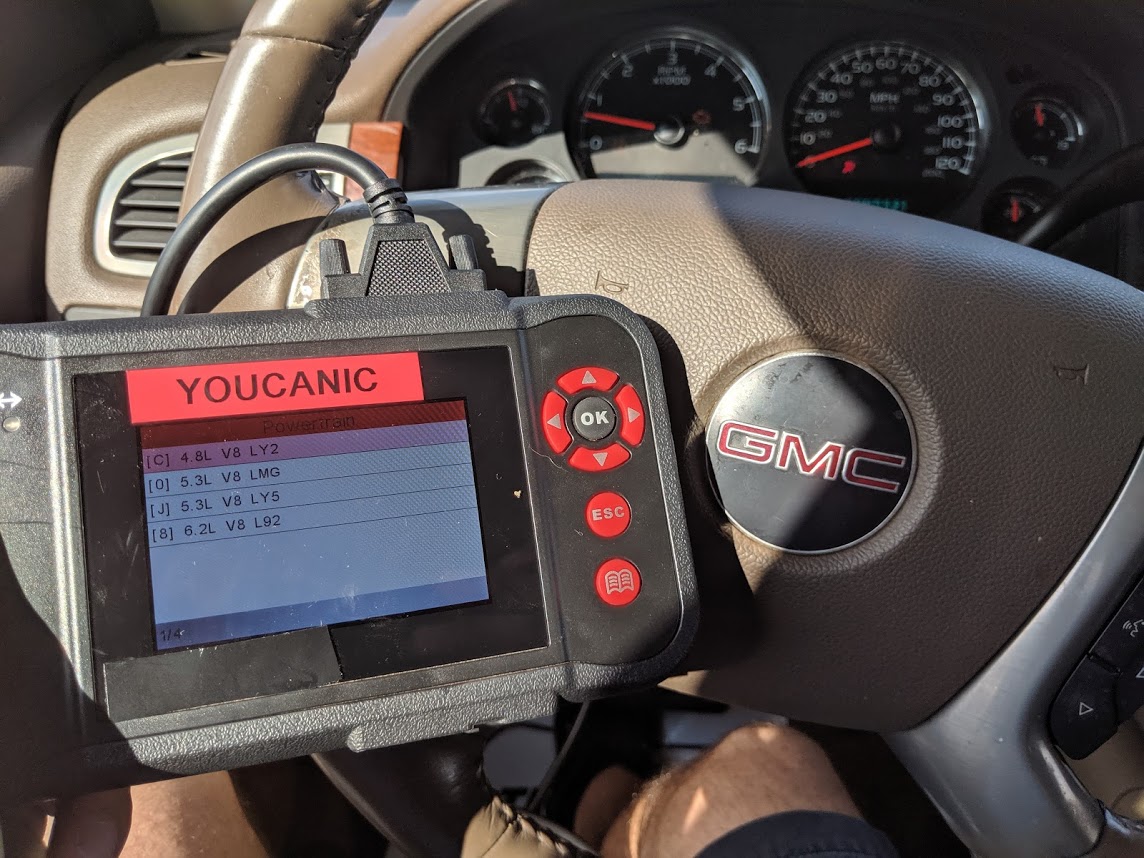 Diagnose GMC transmission problem