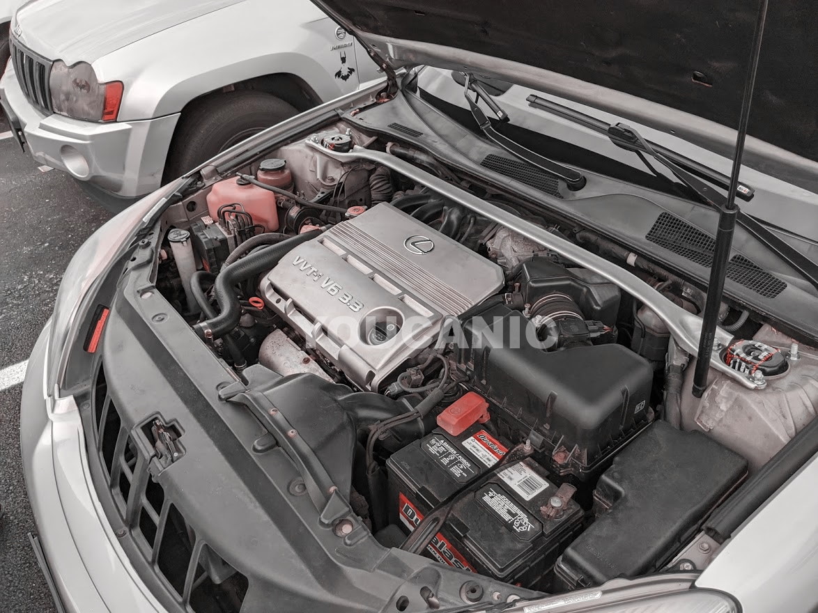 Duralast battery installed by autozone