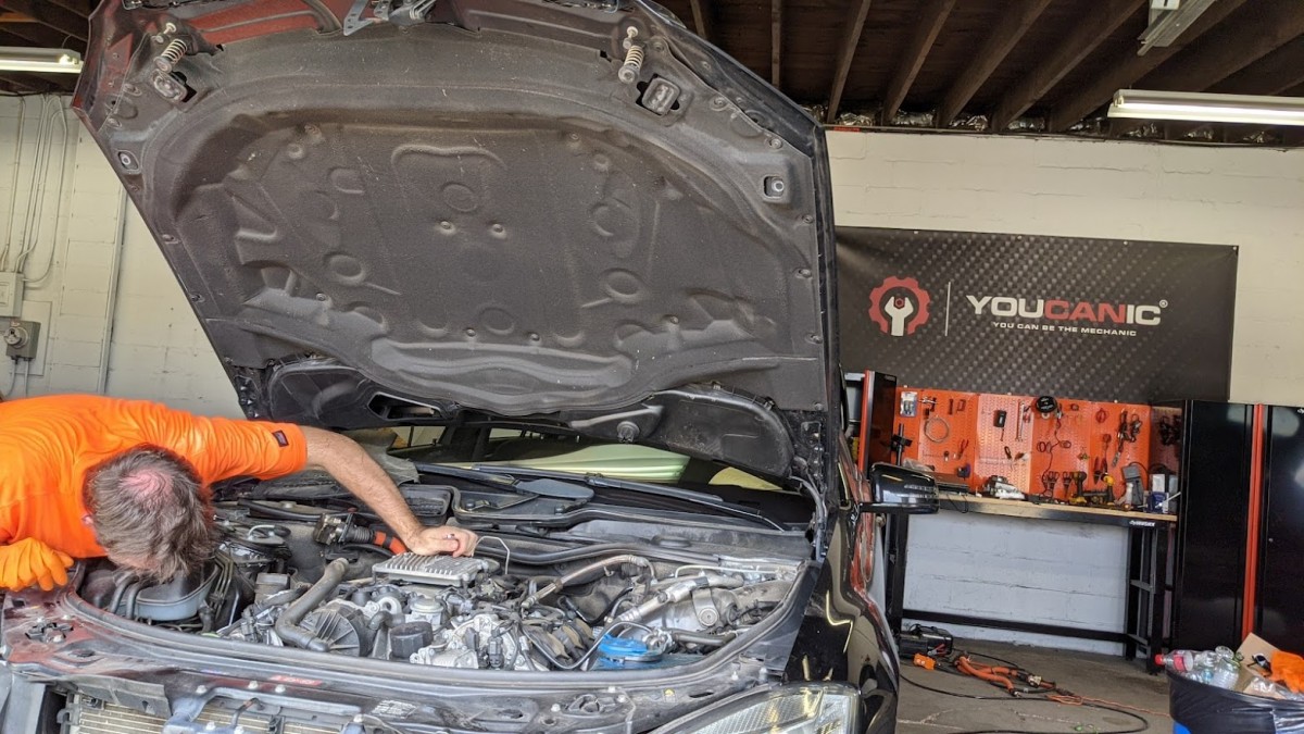 Mercedes engine coolant level missing