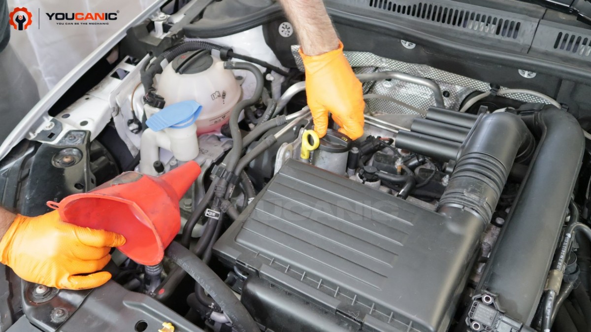 add engine oil vw jetta 1.4t