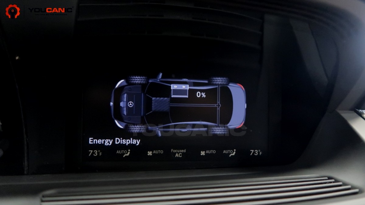 mercedes low battery voltage