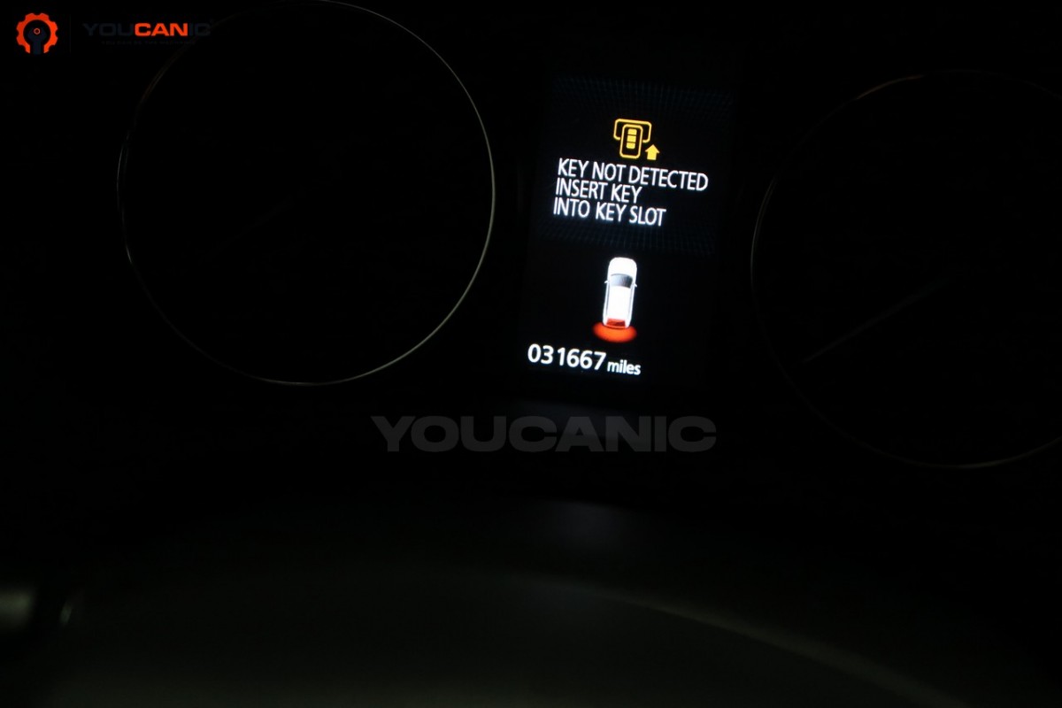 key not detected