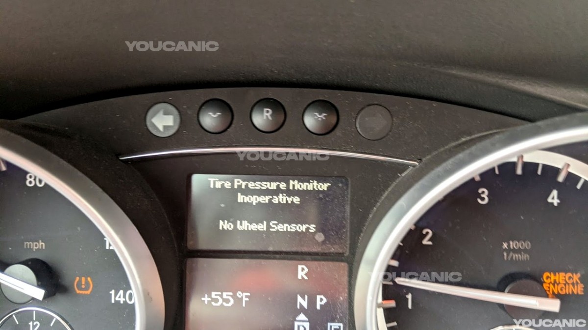 No wheel sensors
