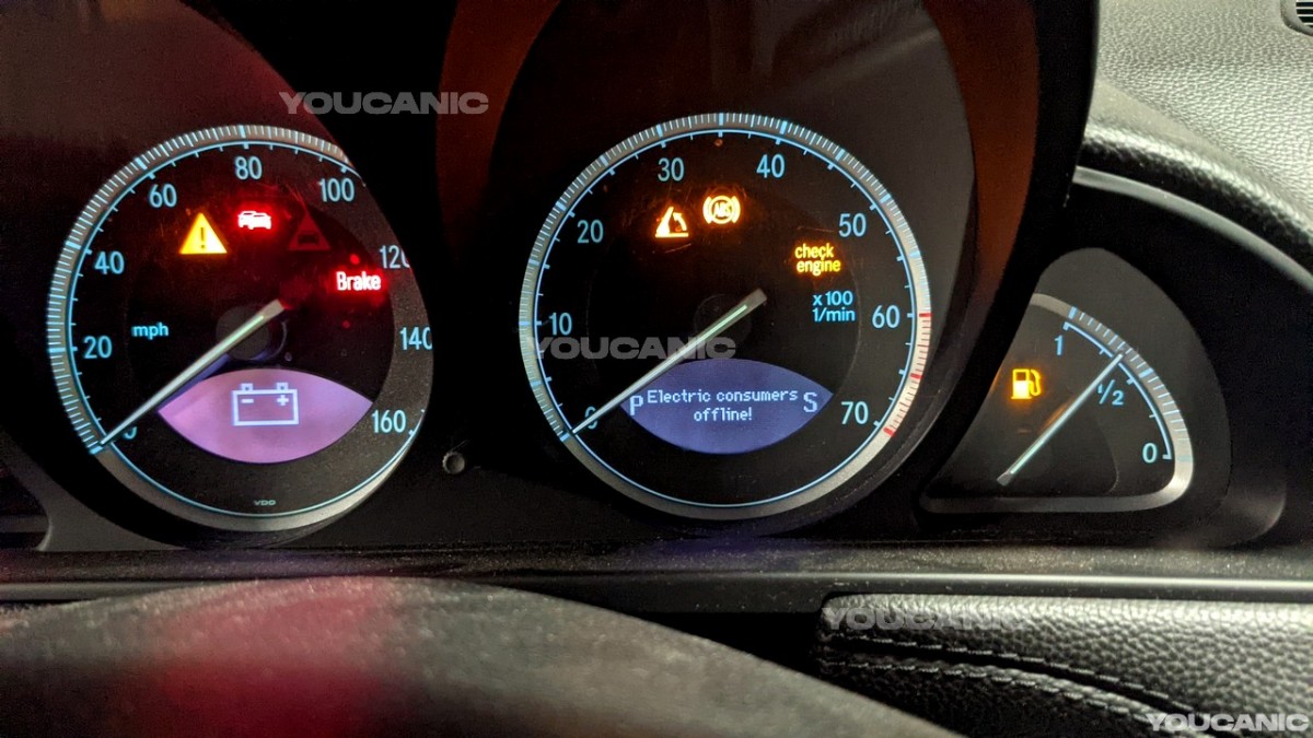 weak battery causes brake reduced brake effect