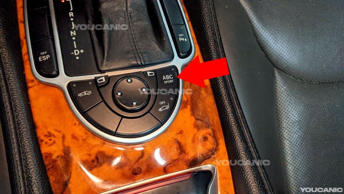Mercedes with abc suspenion