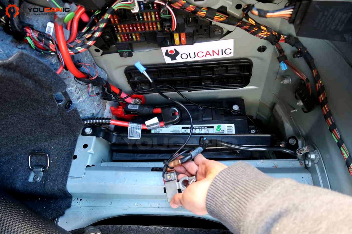 bad battery triggers trans failsafe program error message on bmw 5 series