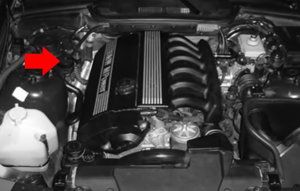 BMW 3 Series E36 OBD Port Location