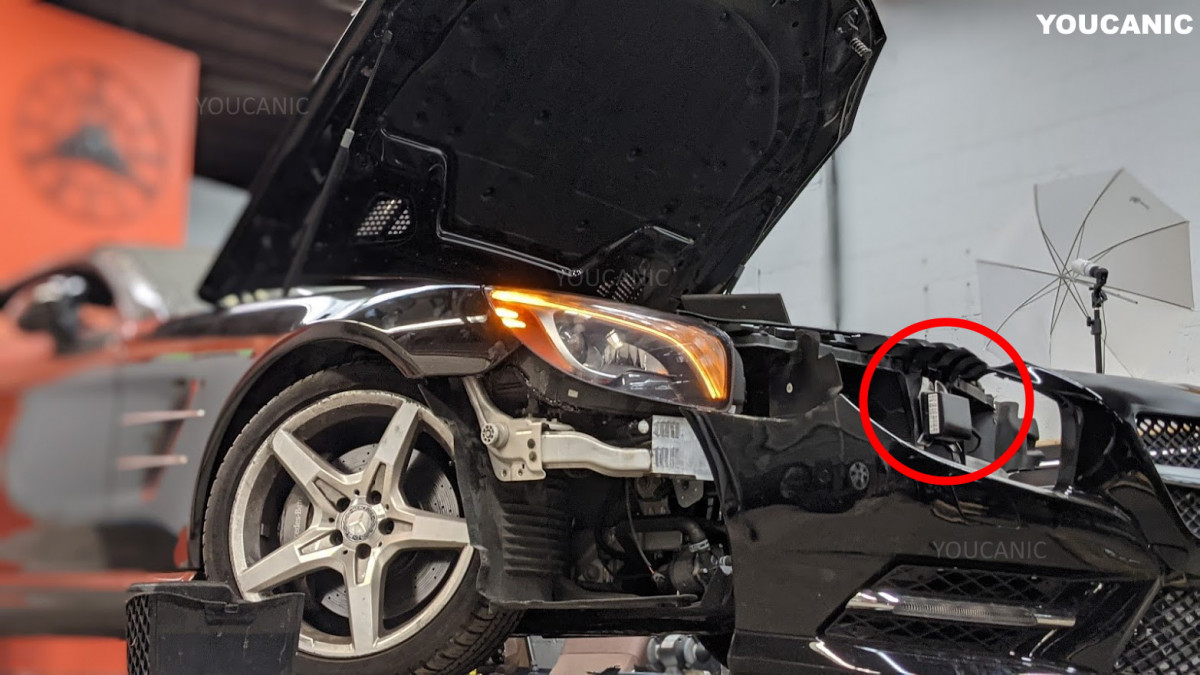 brake assist sensor location