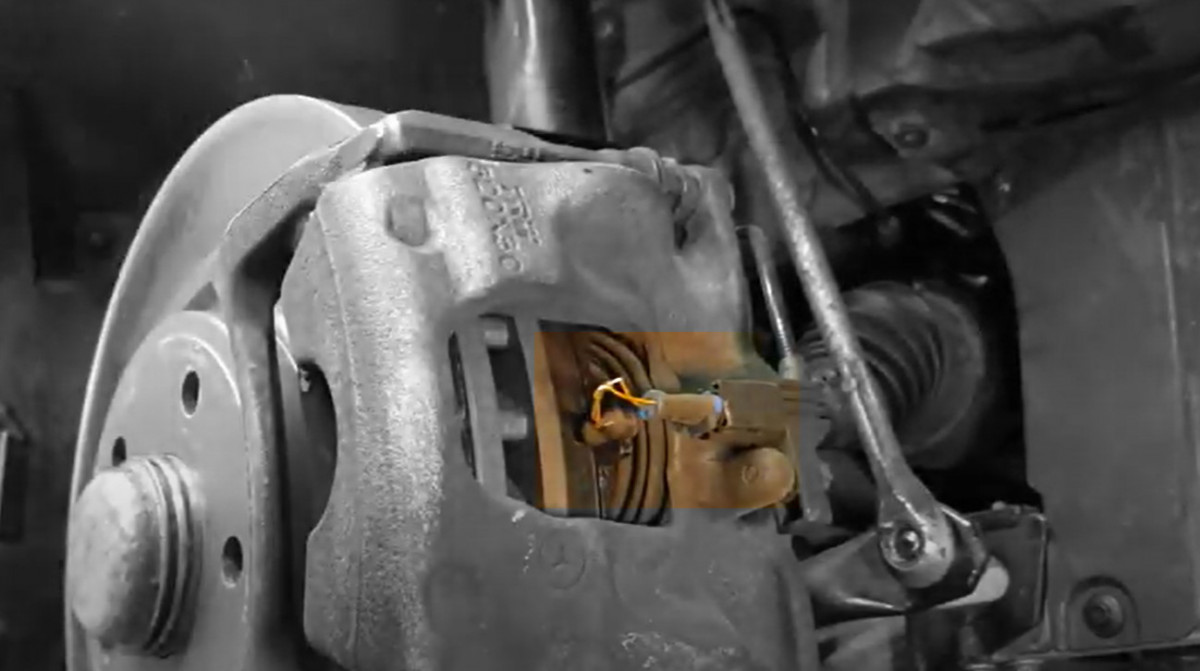 brake pad wear sensor