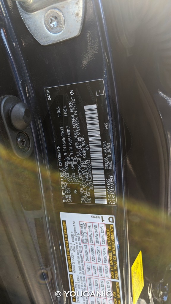 Toyota 4Runner Made in Japan
