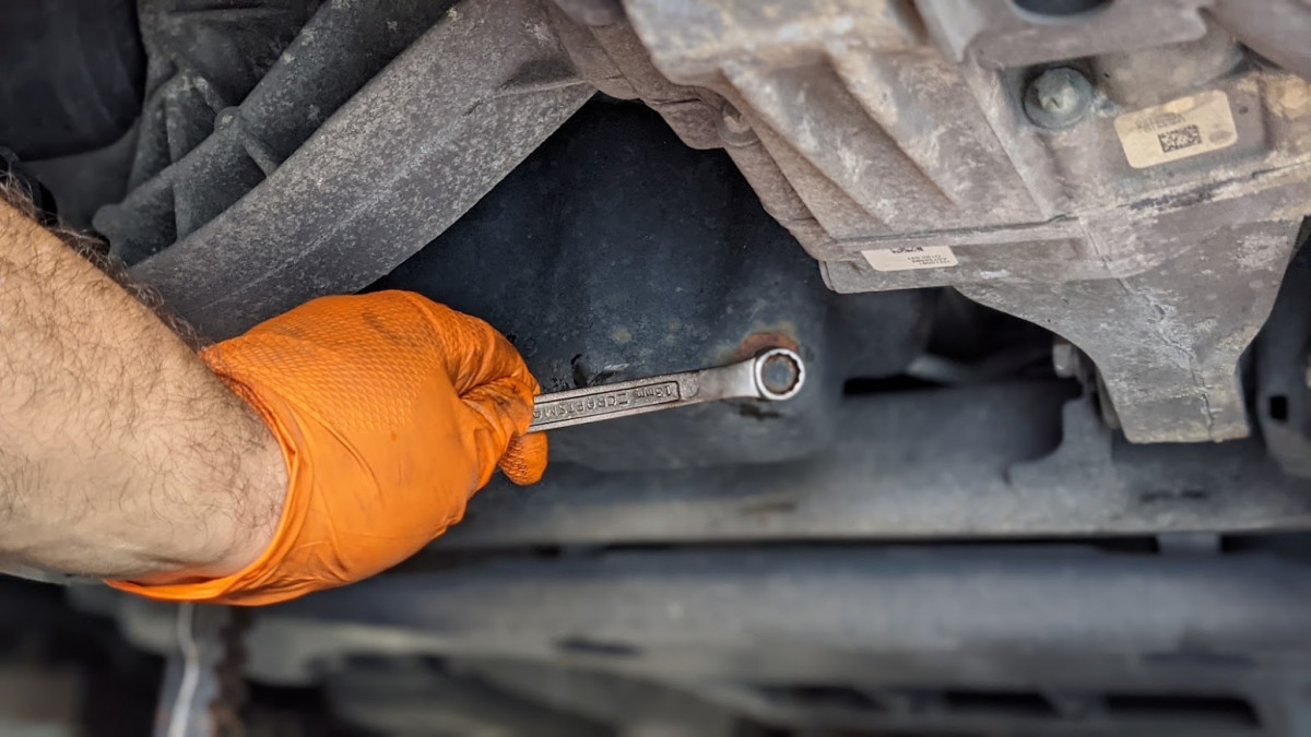wrench to drain oil