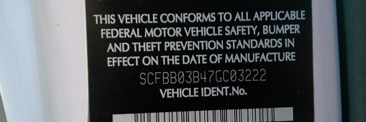 How to Decode Aston Martin VIN Number