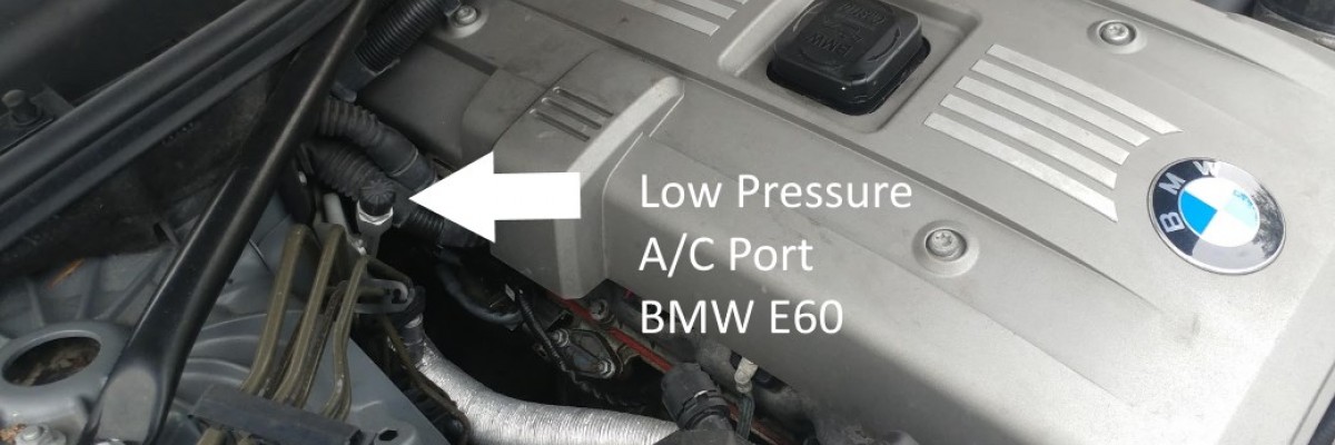 How to Charge Air Conditioner BMW 5-Series 2004-2010