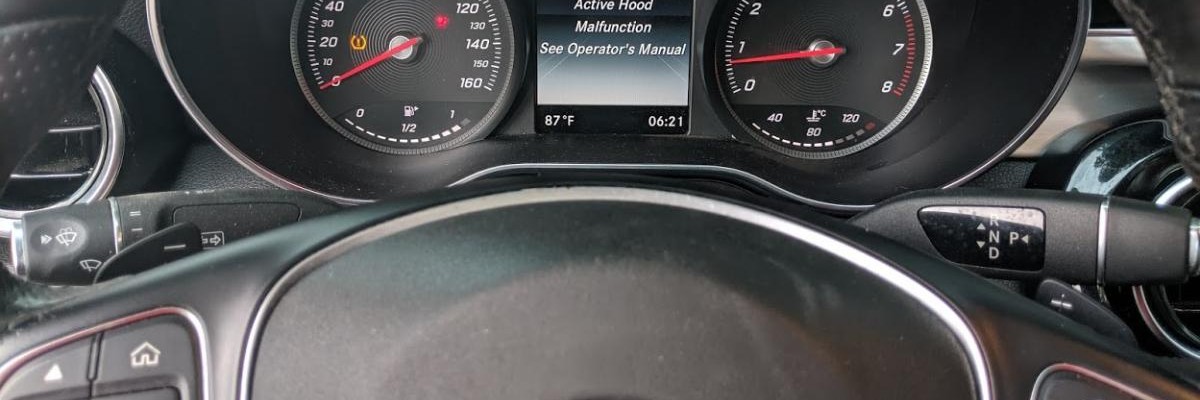 Mercedes-Benz Active Hood Bonnet Malfunction