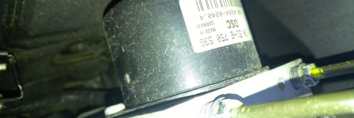 BMW Failed ATE MK60E ABS Module May Trigger ABS and DTC Lights