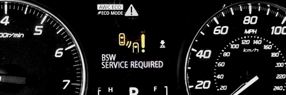Mitsubishi BSW Service Required