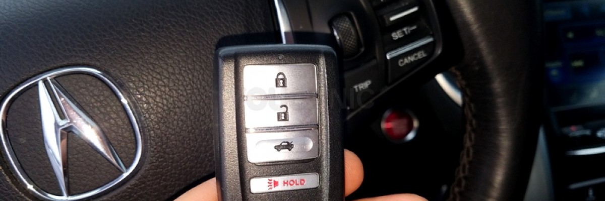 Acura Key Fob Programing Instructions