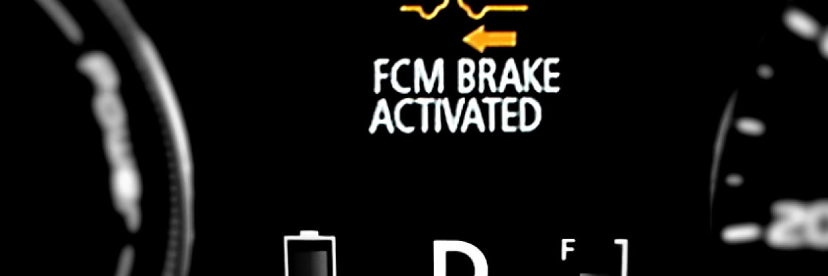Mitsubishi Forward Collision Mitigation System (FCM)