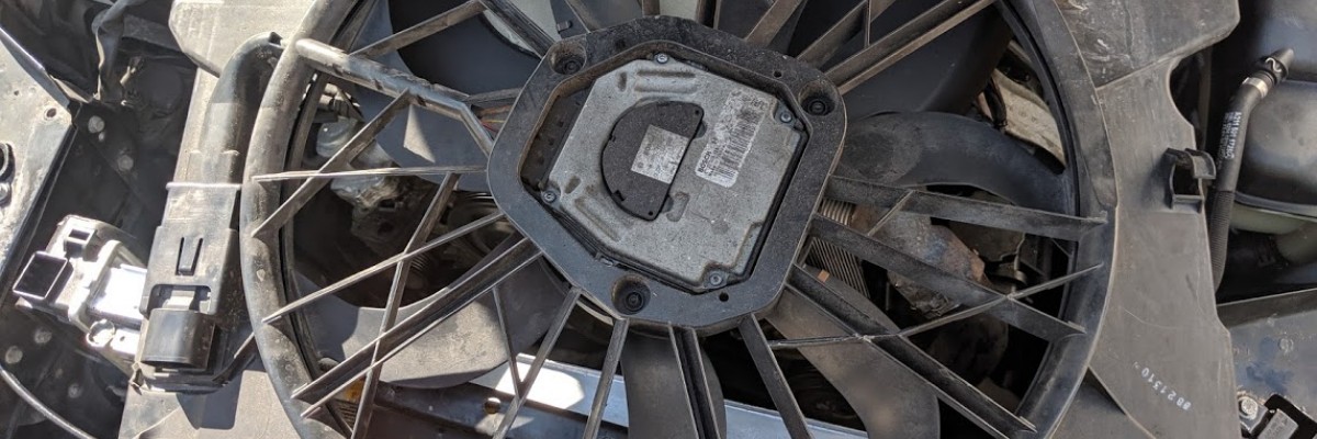 Mercedes-Benz Radiator Cooling Fan Replacement | DIY