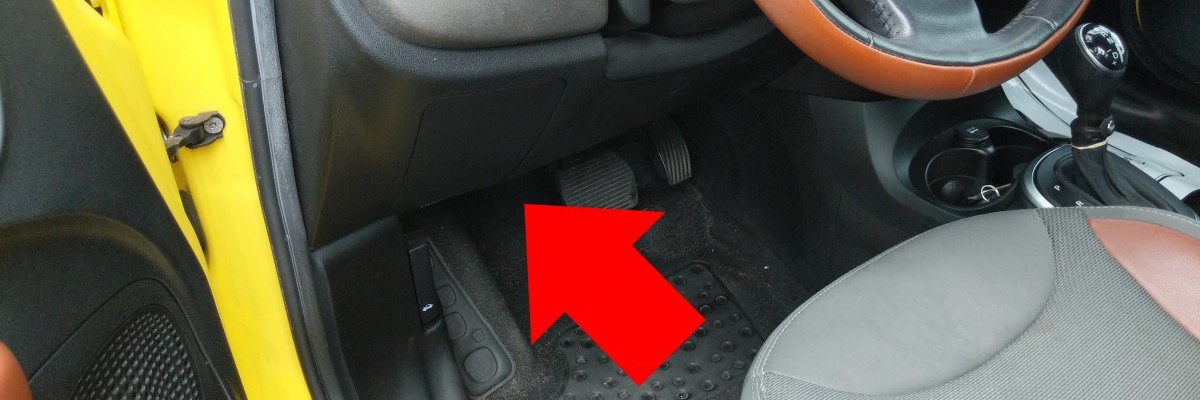 Fiat OBD2 Port Location