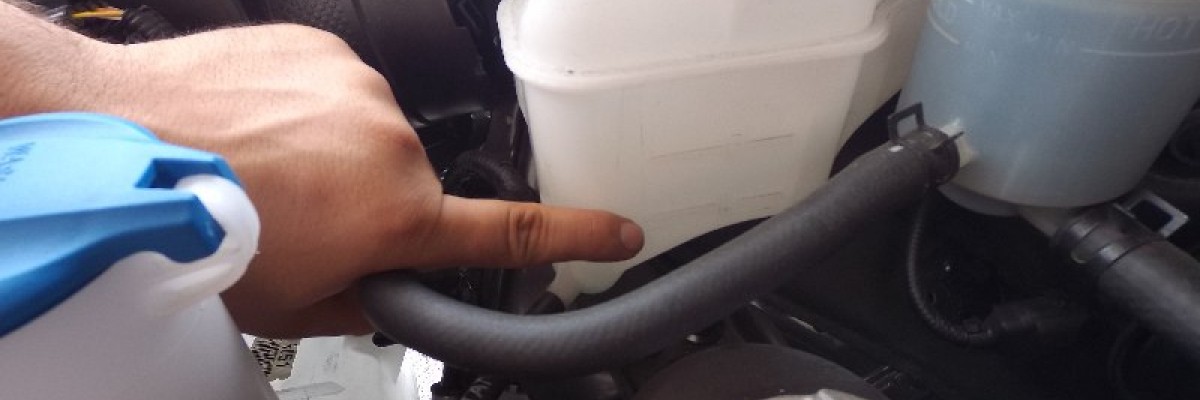 Check Coolant Level, Add Antifreeze Kia Sedona