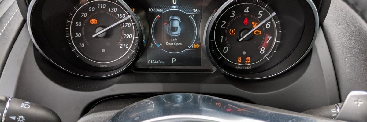 Jaguar Dashboard Warning Lights