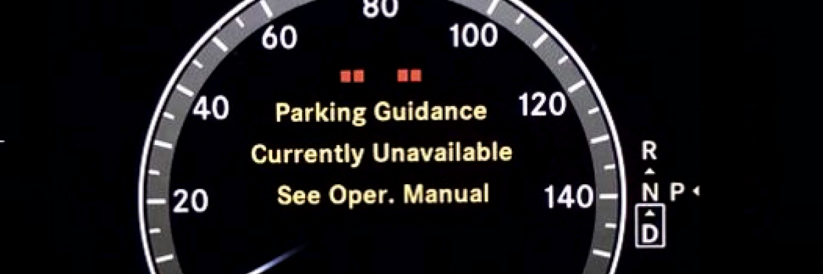 Mercedes-Benz Parking Guidance Currently Unavailable
