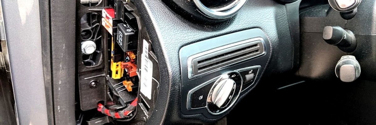 2015-2020 Mercedes-Benz C-Class W205 Fuse Locations