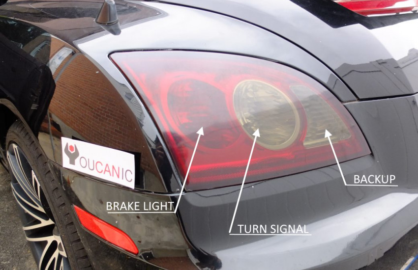 Chrysler Crossfire Brake Light Bulb Replacement Guide