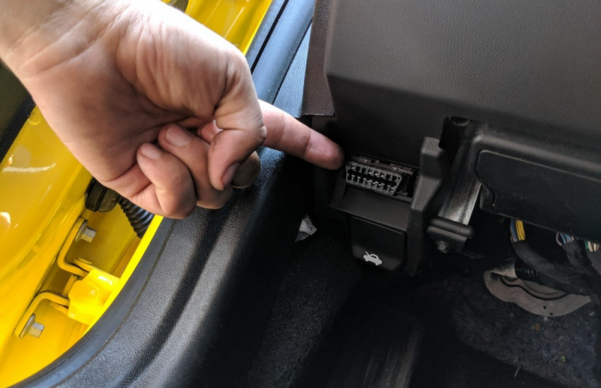 Chevrolet OBD2 Port Location