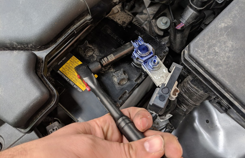 How to Change Battery Mitsubishi Lancer 2008-2017