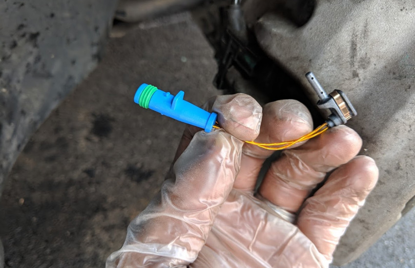 Mercedes-Benz Brake Pad Wear Sensor Replacement
