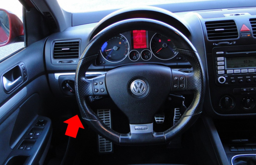 Volkswagen OBD-II Port Location