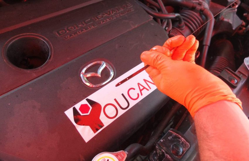 How to Check Engine Oil Level Mazda 5