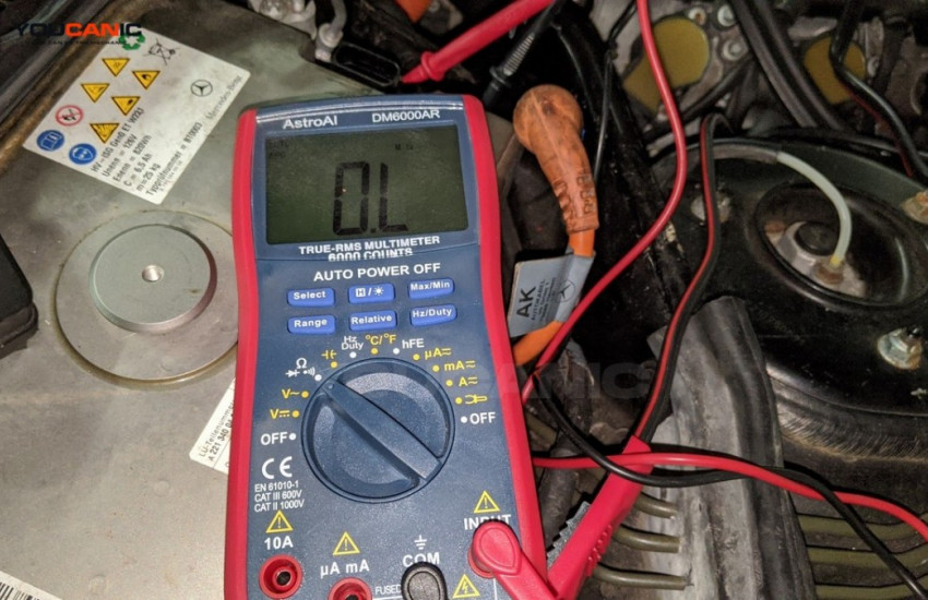 Mercedes-Benz Hybrid High Voltage Battery Resistance Check