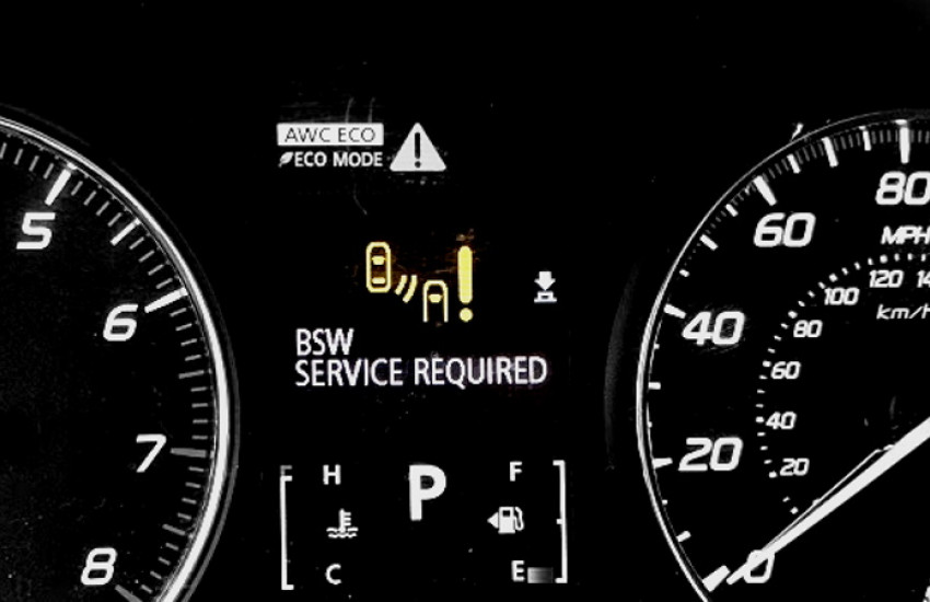 Mitsubishi BSW Service Required