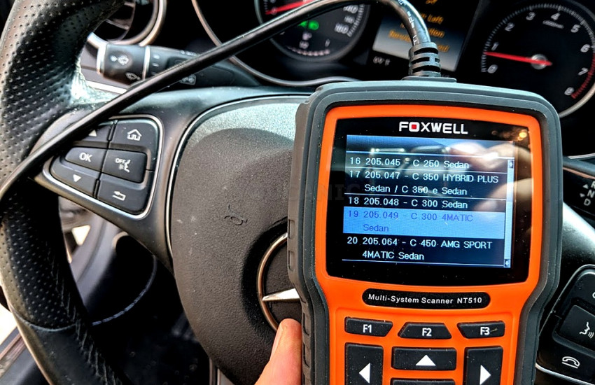 Read & Clear Mercedes-Benz Fault Codes DTCs