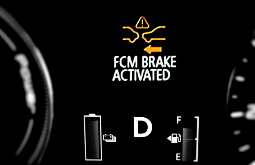 Mitsubishi Forward Collision Mitigation System (FCM)