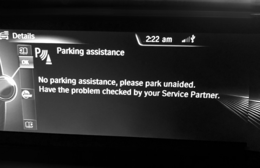 BMW Parking Assist Malfunction | Common Problems