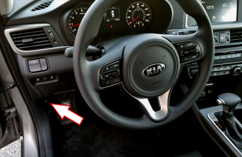 How to Open Hood on Kia