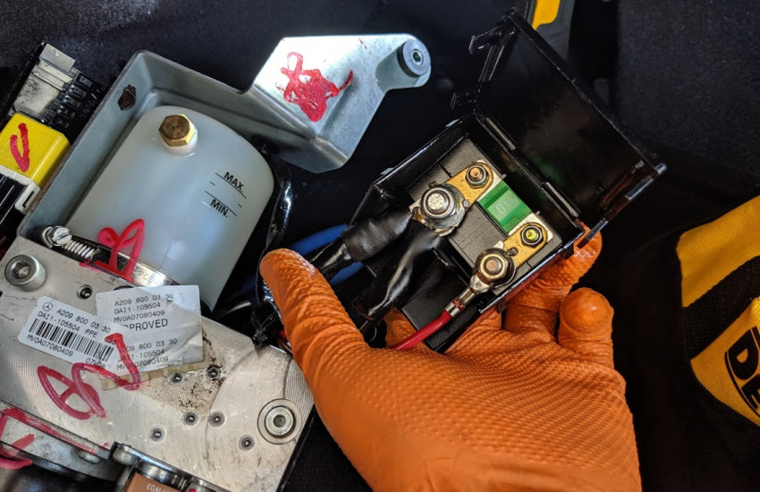 Mercedes-Benz Convertible Pump Replacement