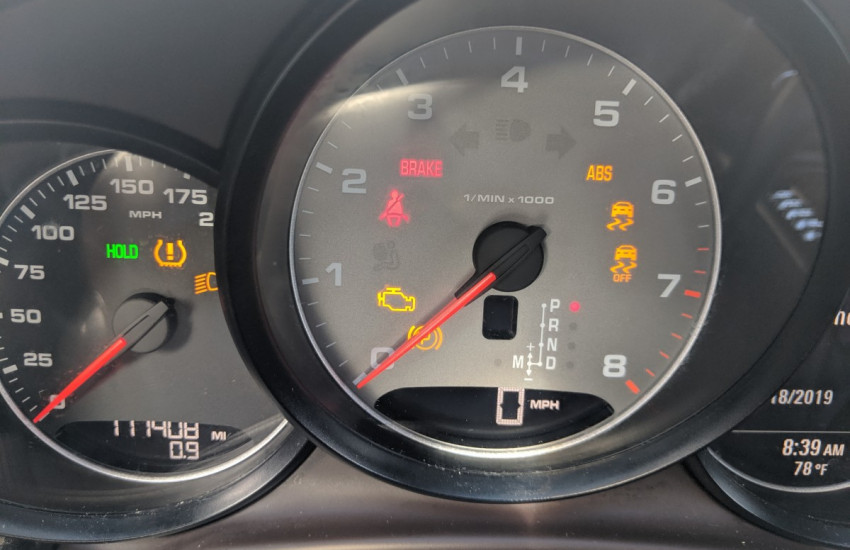 Porsche Dashboard Warning Lights and Symbols