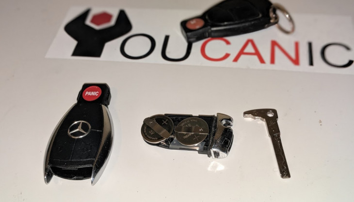 Mercedes-Benz Key Fob Battery Replacement